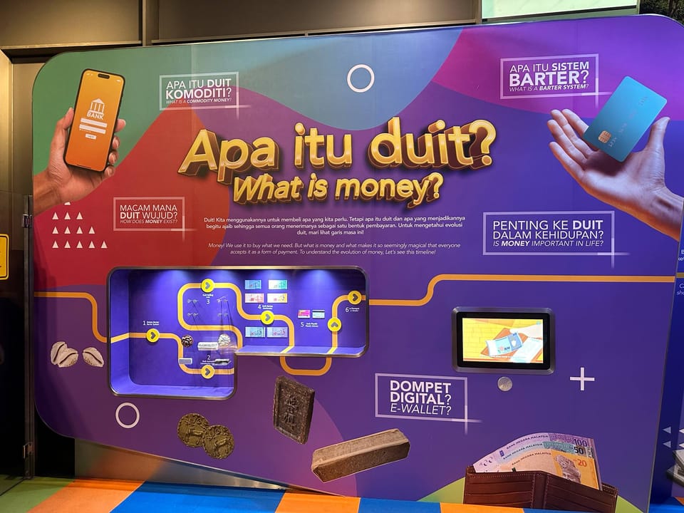 Đi bảo tàng học tài chính cá nhân ở Malaysia